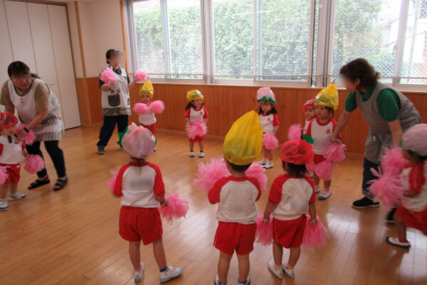いちご組を応援！