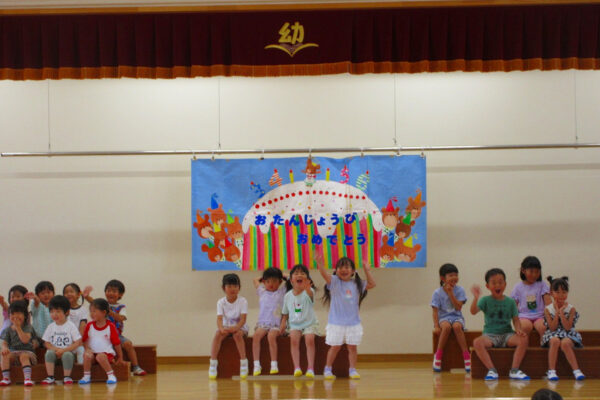 ６月生まれさんおめでとう🎂
