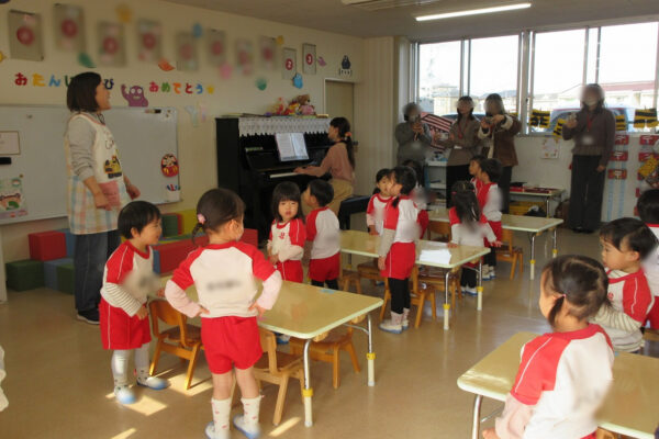 保育参観（幼稚園部）👹
