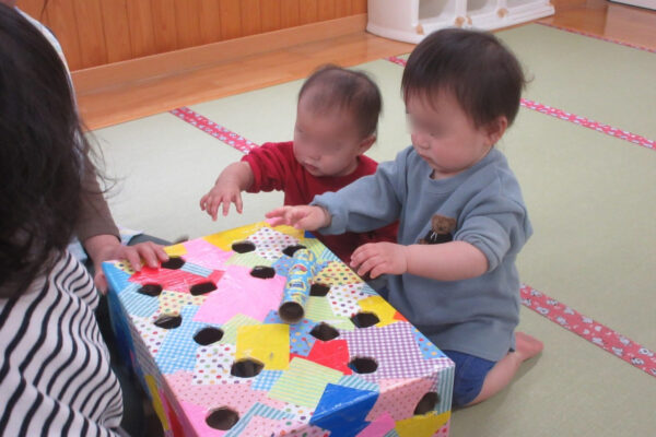 慣らし保育中です。