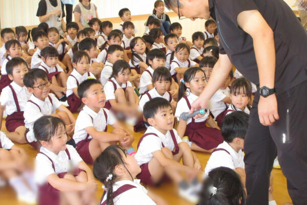 ２０２６年度２学期始業式（幼稚園部）
